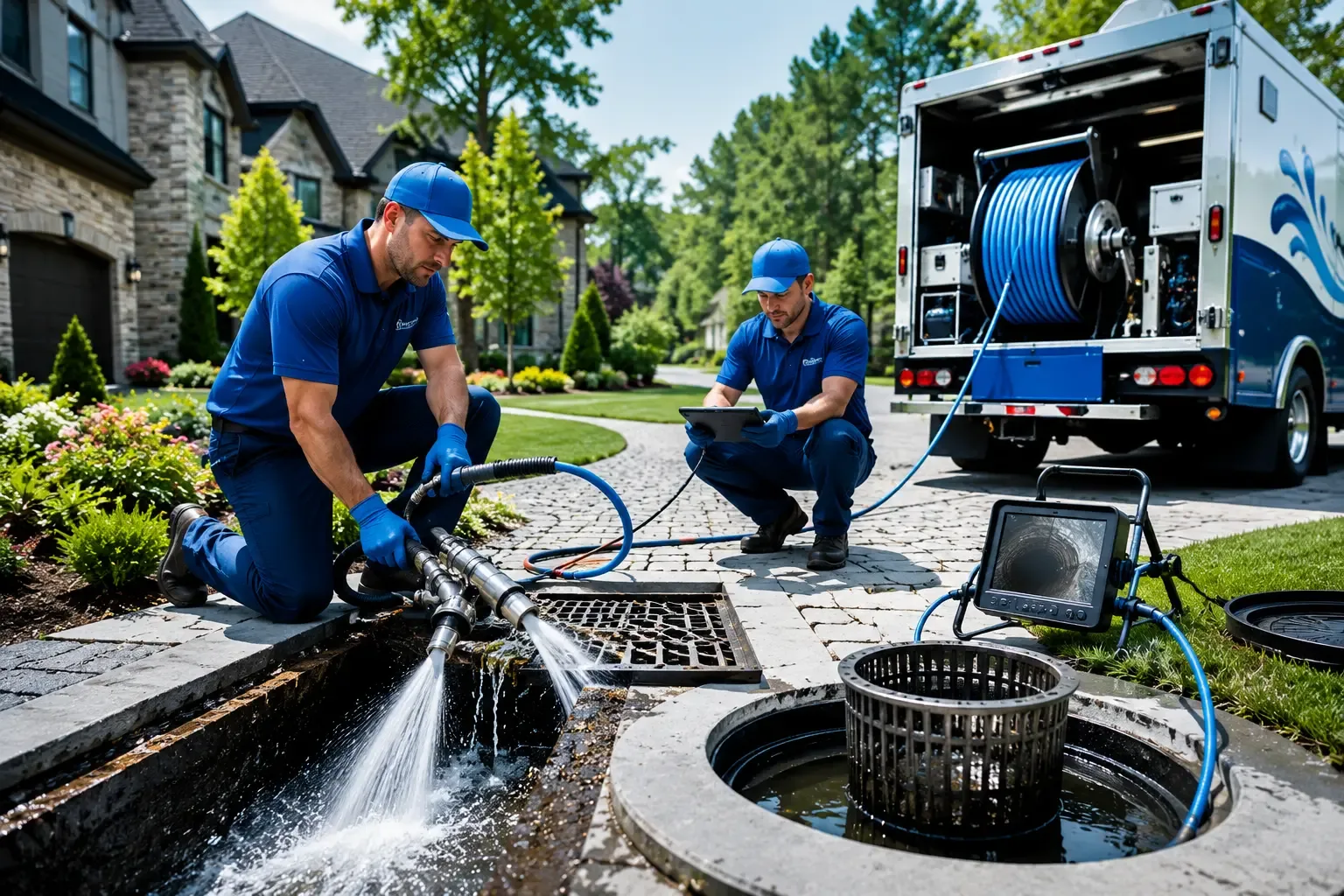 Local outdoor drain cleaning professionals in North Weymouth, MA